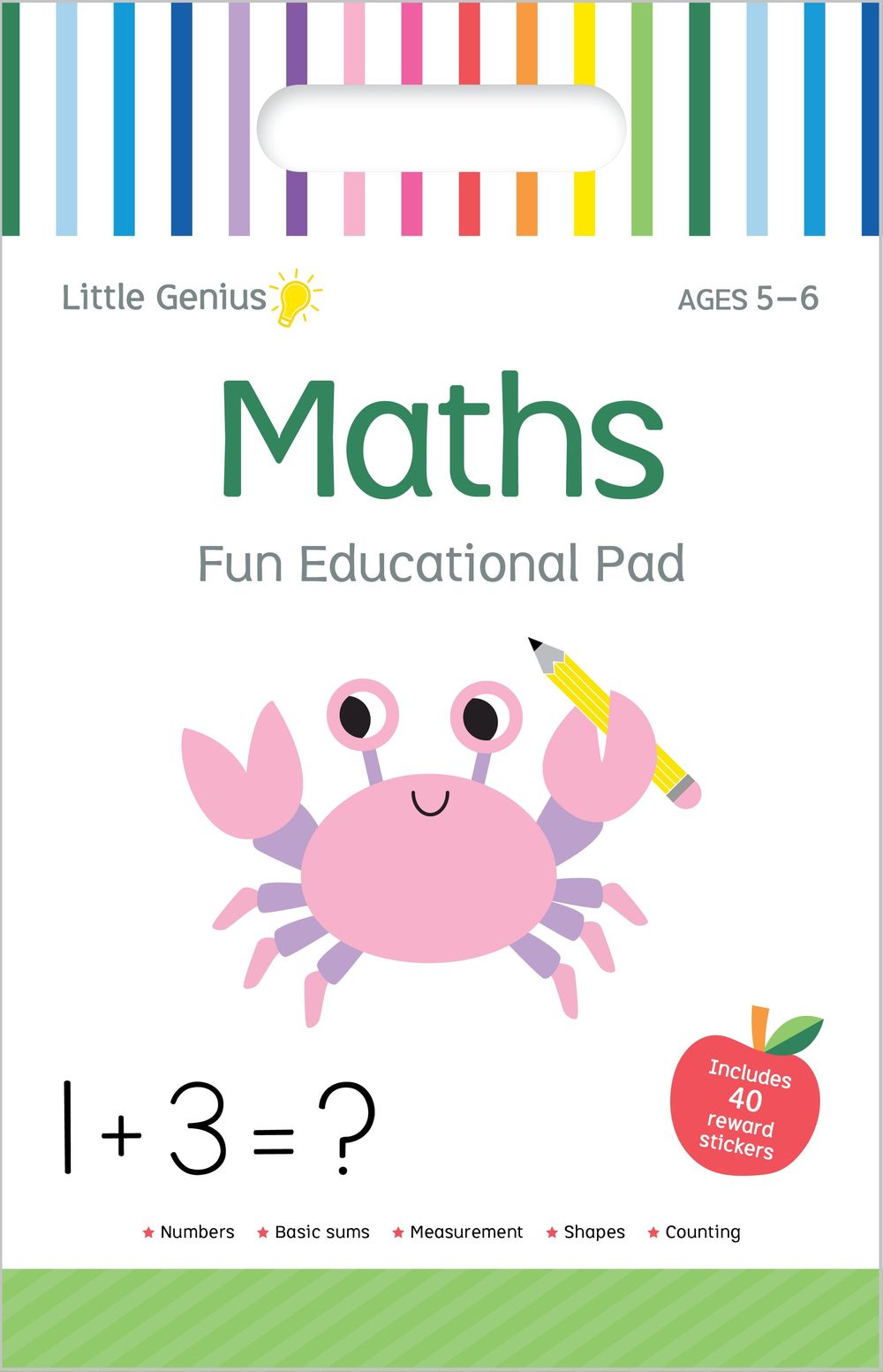 Little Genius Vol. 2 Small Activity Pad Maths
