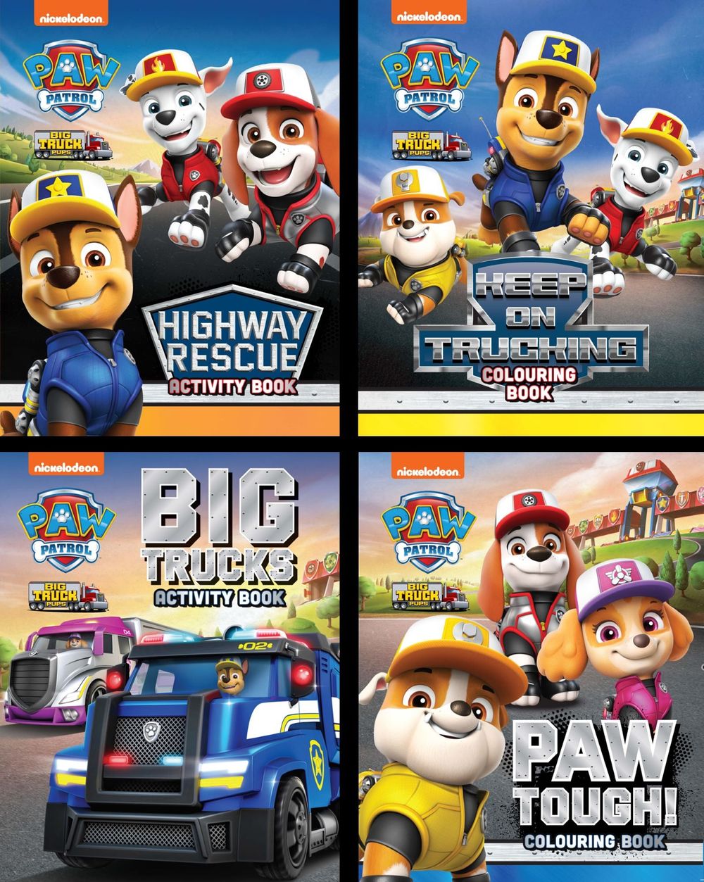 Paw Patrol Activity Case Big Truck Pups