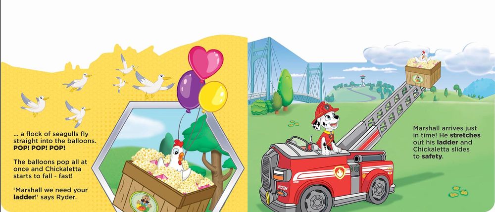 Paw Patrol Chunky Scenes Book