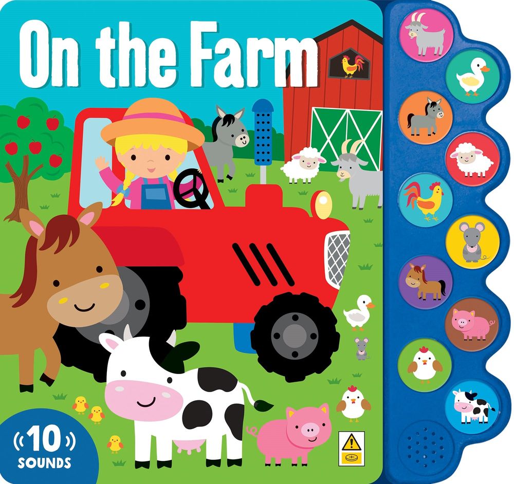 10 button Sound Book On The Farm