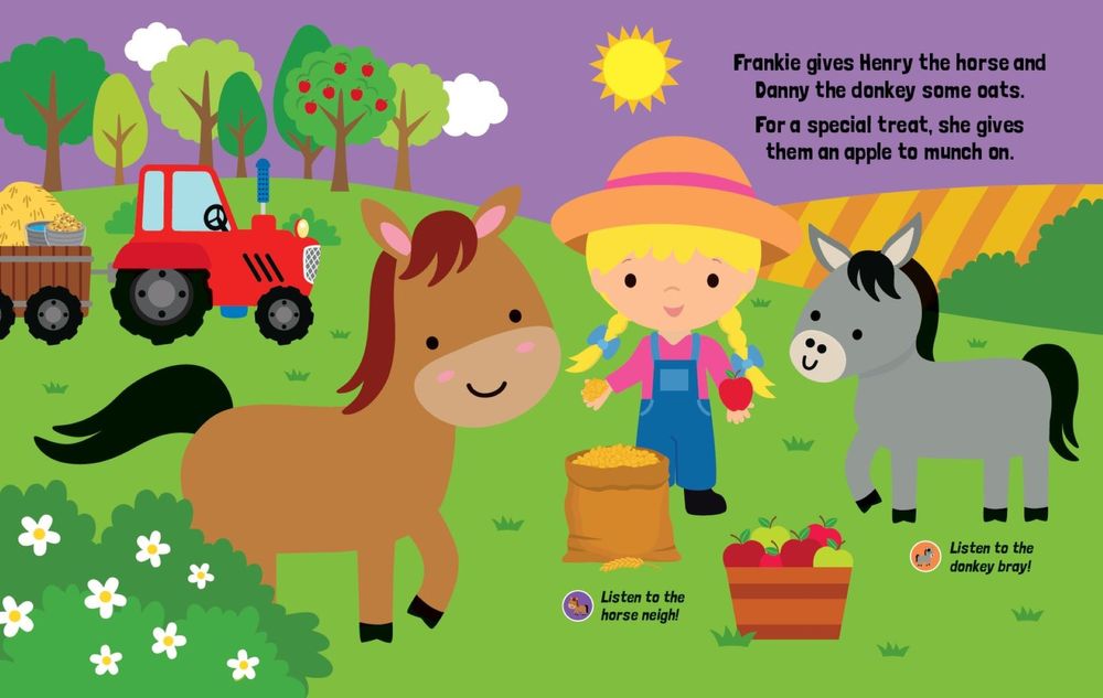 10 button Sound Book On The Farm