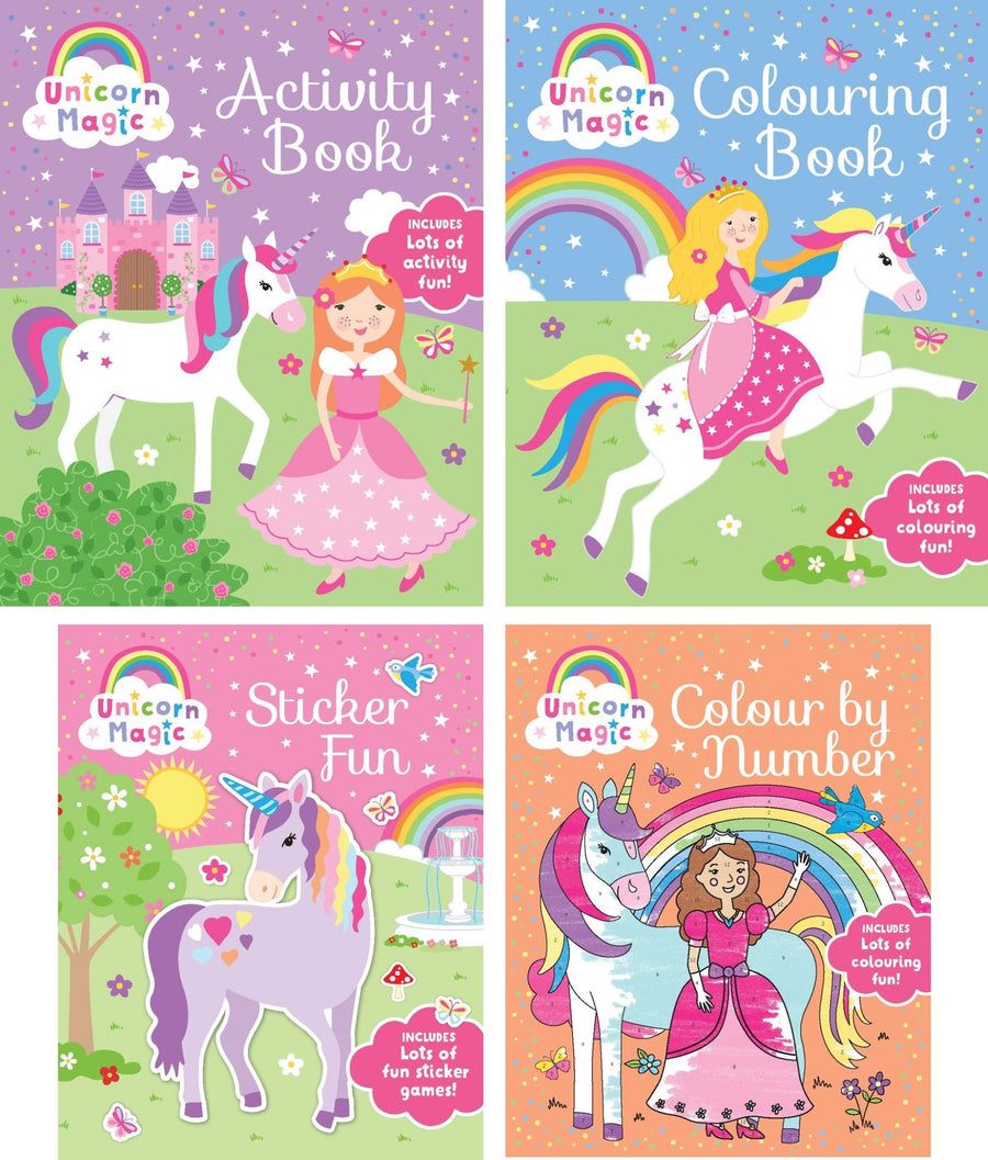 Unicorn Magi Bubble Sticker Activity Case Vol. 2
