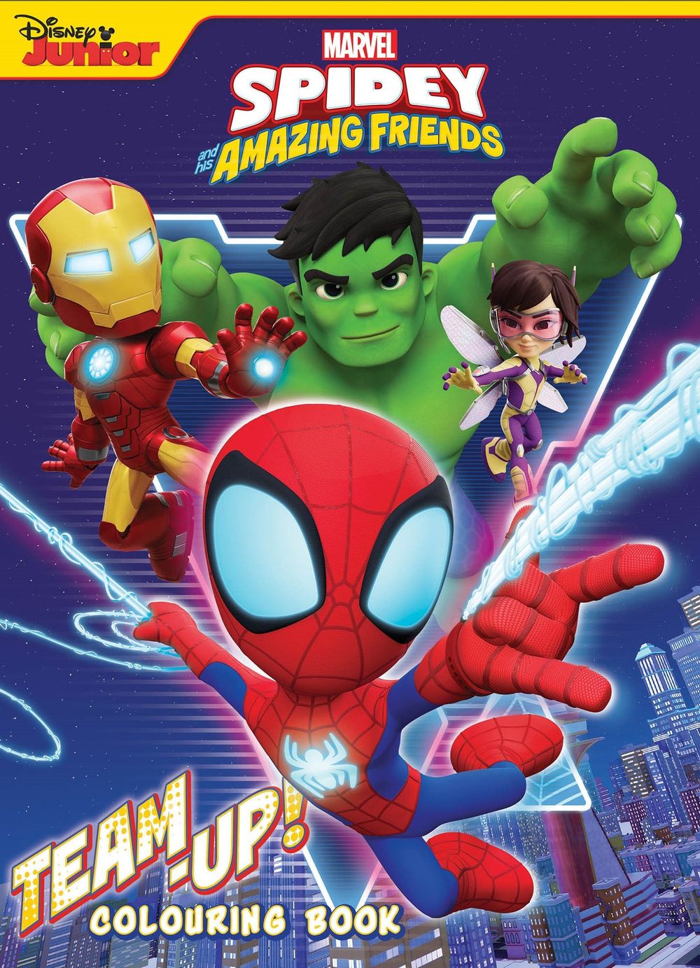 Spidey And His Amazing Friends - 32pp Colouring Book