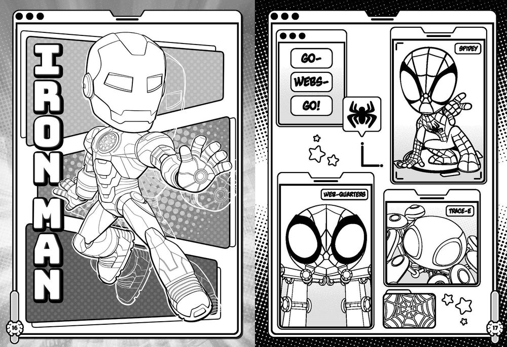 Spidey And His Amazing Friends - 32pp Colouring Book