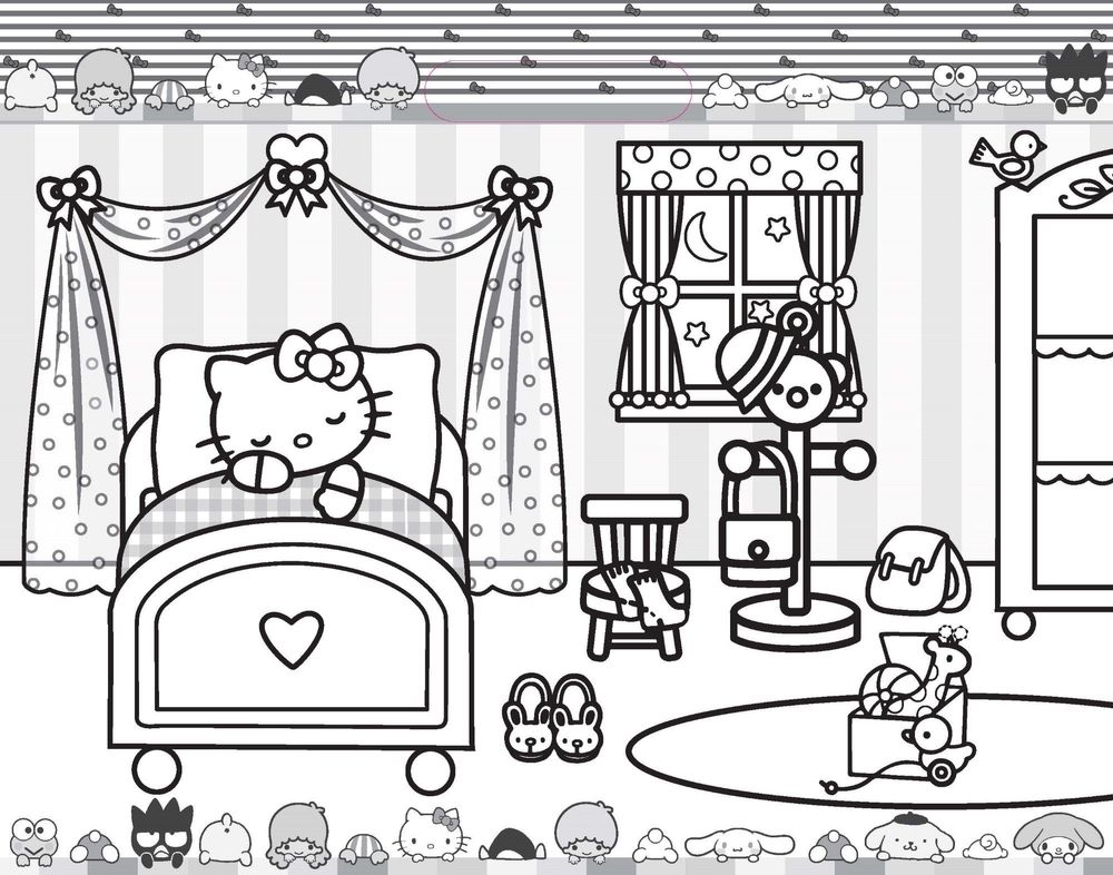 Hello Kitty And Friends Giant Activity Pad