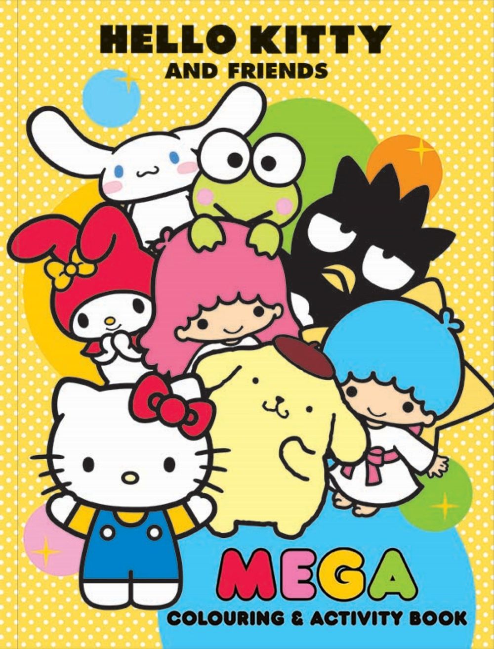 Hello Kitty And Friends Mega Colouring Book
