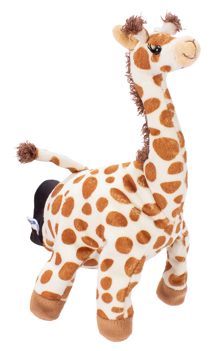 Edu Fun - Hand Glove Puppet - Giraffe - 22.5 cm