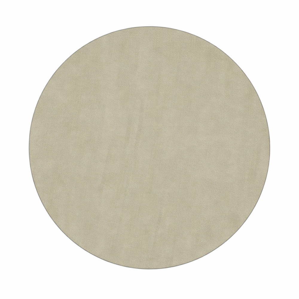 Edu Fun - Round Rug Carpet - Biscuit Beige