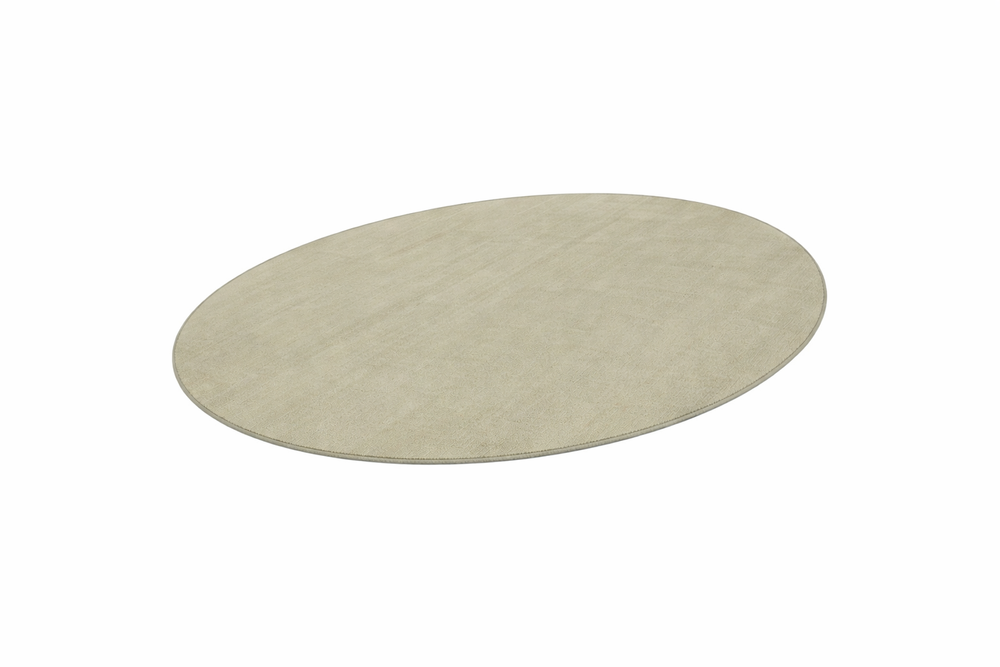 Edu Fun - Round Rug Carpet - Biscuit Beige