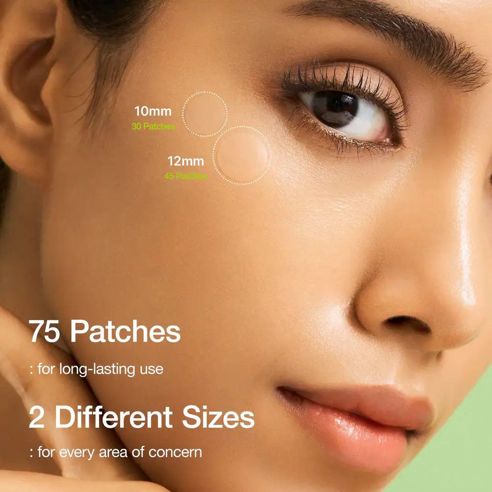 Anua Ultra-thin Spot Cover Patch - 2 Sizes - 75pcs