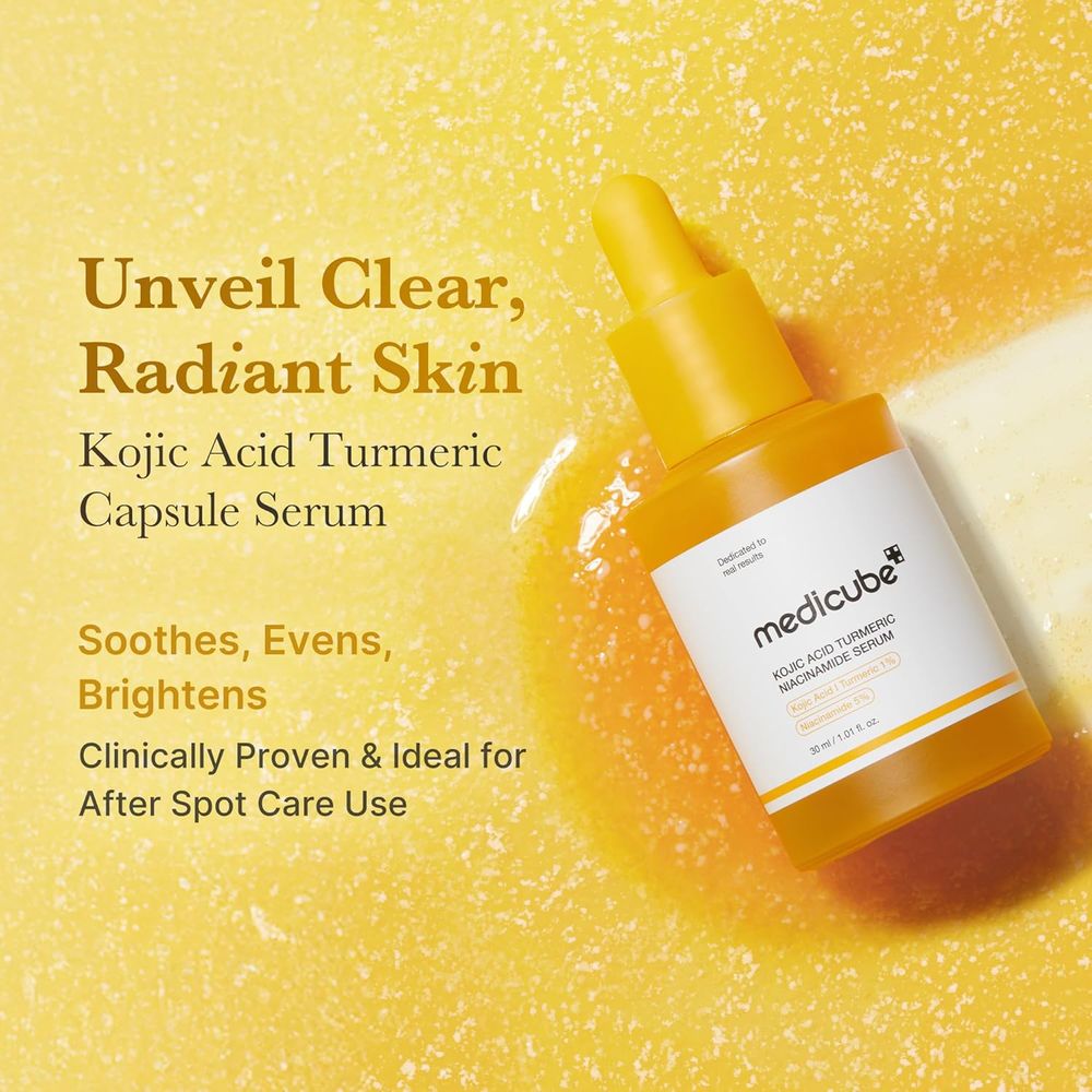 Medicube - Kojic Acid Turmeric Clarifying And Balancing Capsule Serum - 30 ml