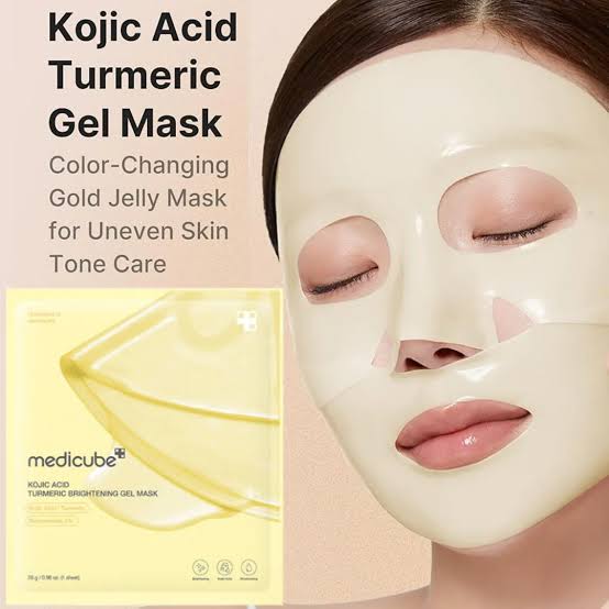 Medicube - Kojic Acid Turmeric Brightening Gel Mask - 28 gm