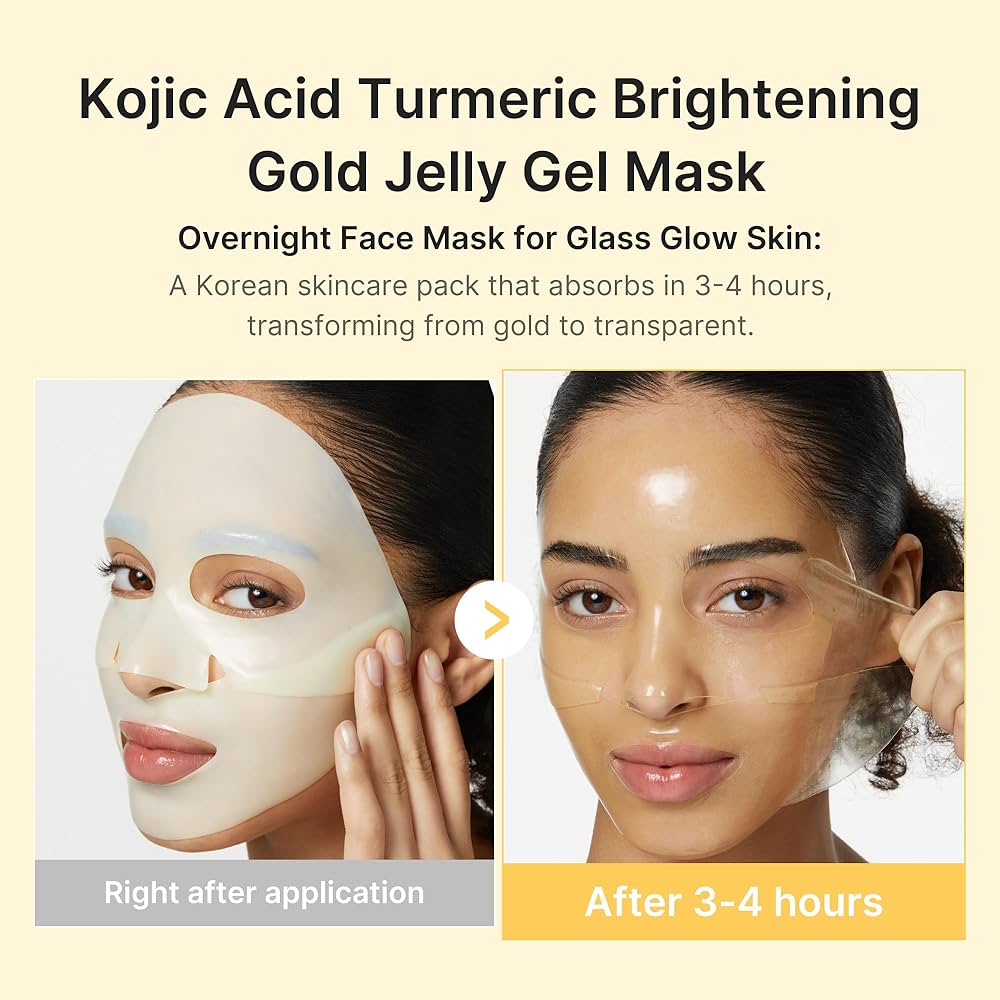 Medicube - Kojic Acid Turmeric Brightening Gel Mask - 28 gm