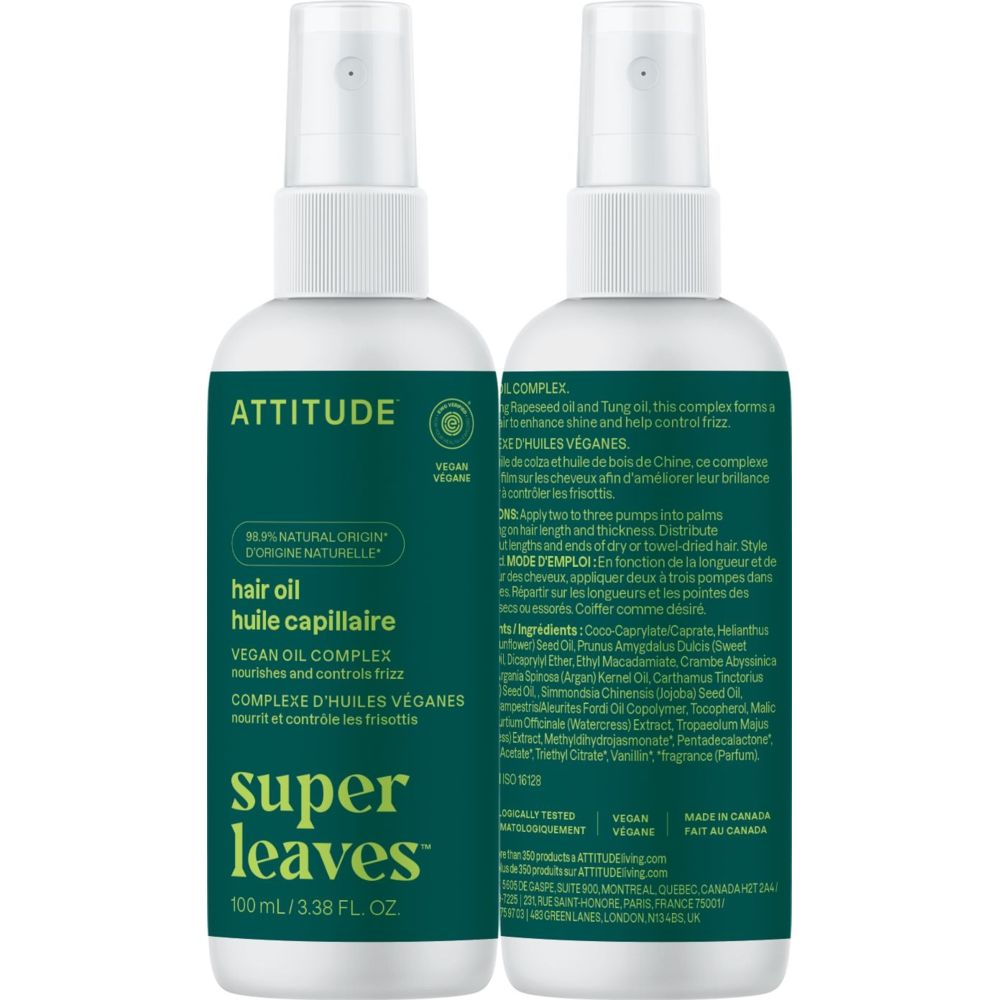 Attitude Super Leaves Hair Oil - 100 ml