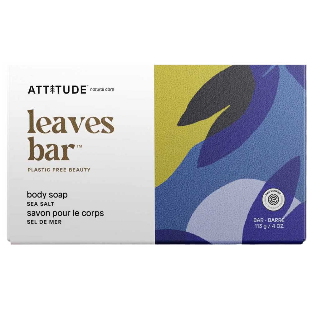 Attitude - Body Bar Soap - Sea Salt - 113 gm