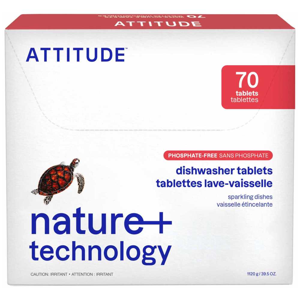Attitude - Dishwasher Pouches - 70 Pcs - 1120 gm