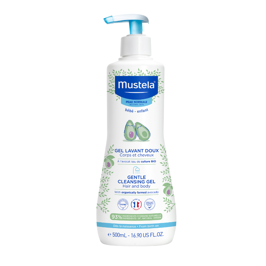 Mustela - Baby Bath Kit - 4 Pcs
