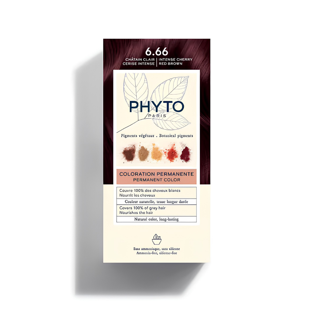 Phyto - Color 6.66 Kit - Intense Cherry Red Brown