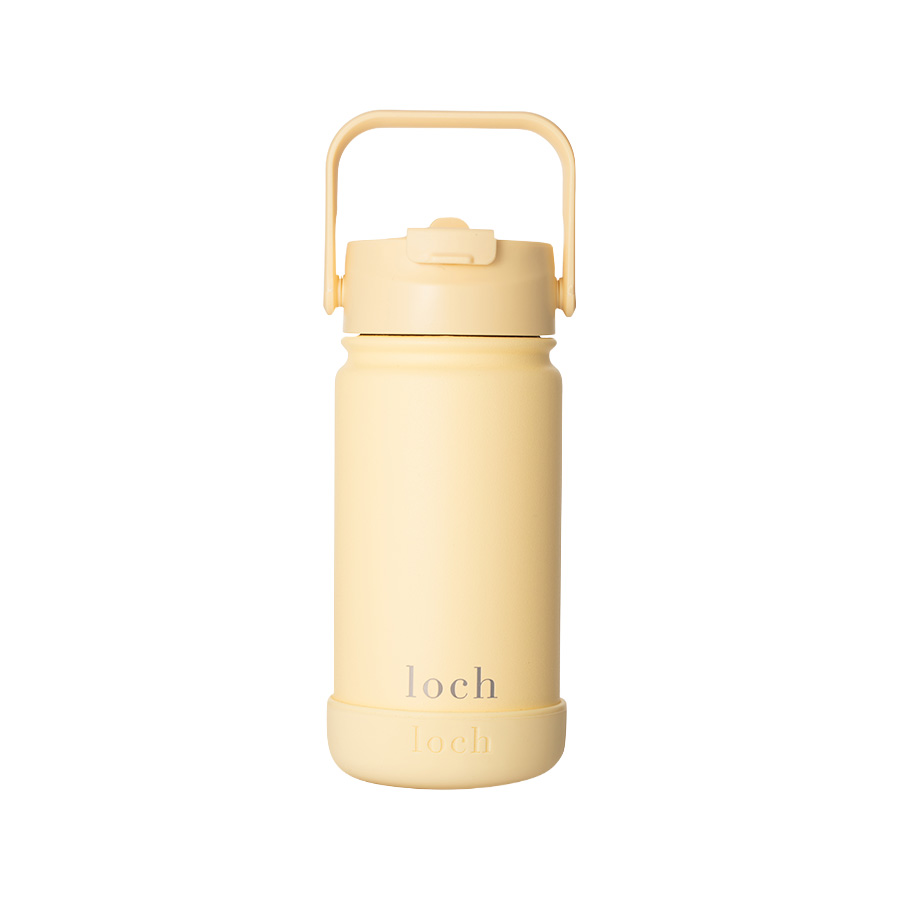 Loch - Monochrome Water Bottle - Butter Yellow - 420 ml