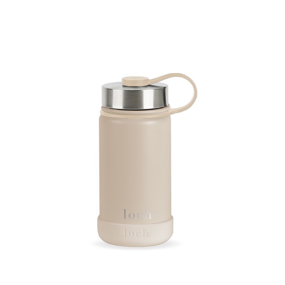 Loch - Monochrome Water Bottle - Clay Beige - 420 ml