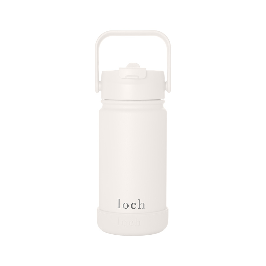 Loch - Monochrome Water Bottle - Ivory Cream - 420 ml