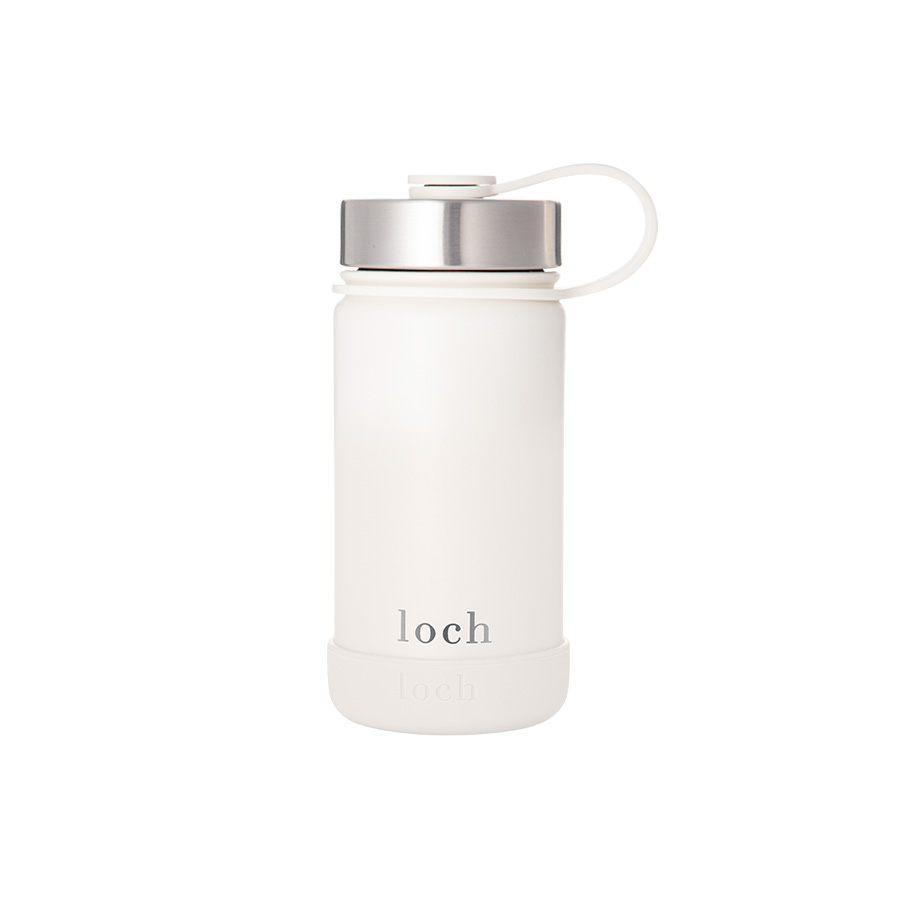 Loch - Monochrome Water Bottle - Ivory Cream - 420 ml