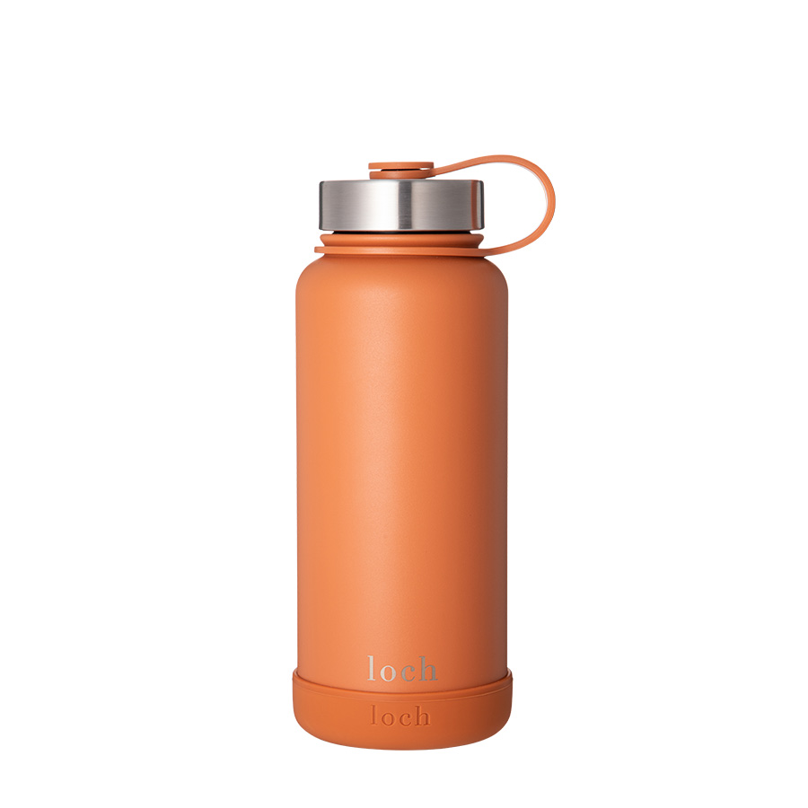 Loch - Monochrome Water Bottle - Amber Orange - 900 ml