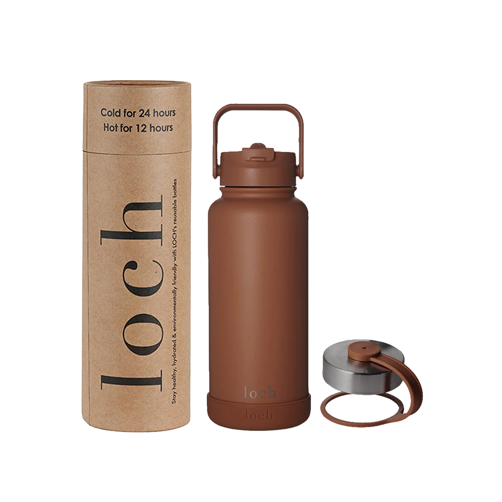 Loch - Monochrome Water Bottle - Desert Sand - 900 ml
