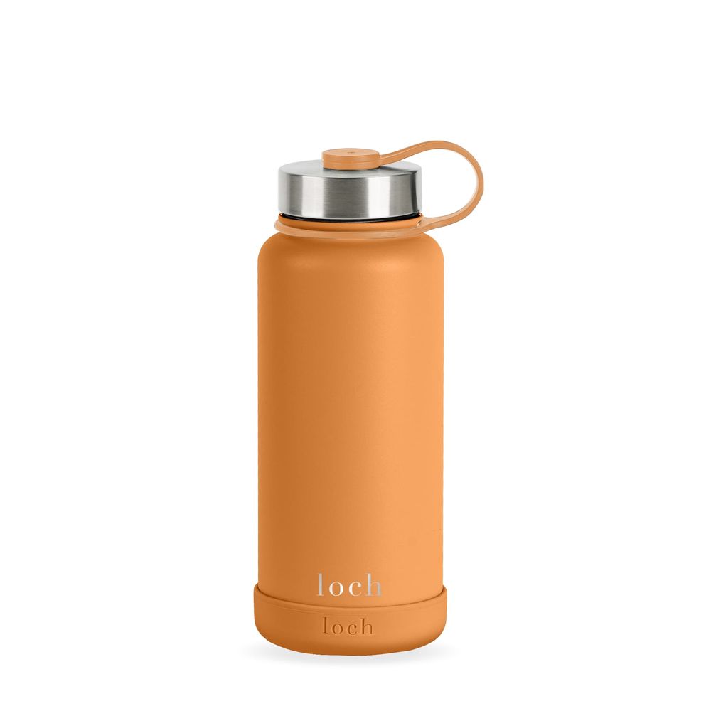 Loch - Monochrome Water Bottle - Sunset Orange - 900 ml