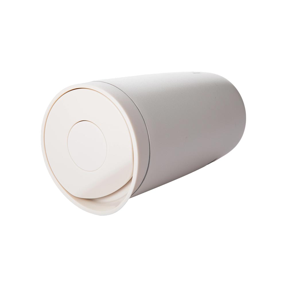 Loch - Push Button Mug Without Handle - Ivory Cream - 360 ml