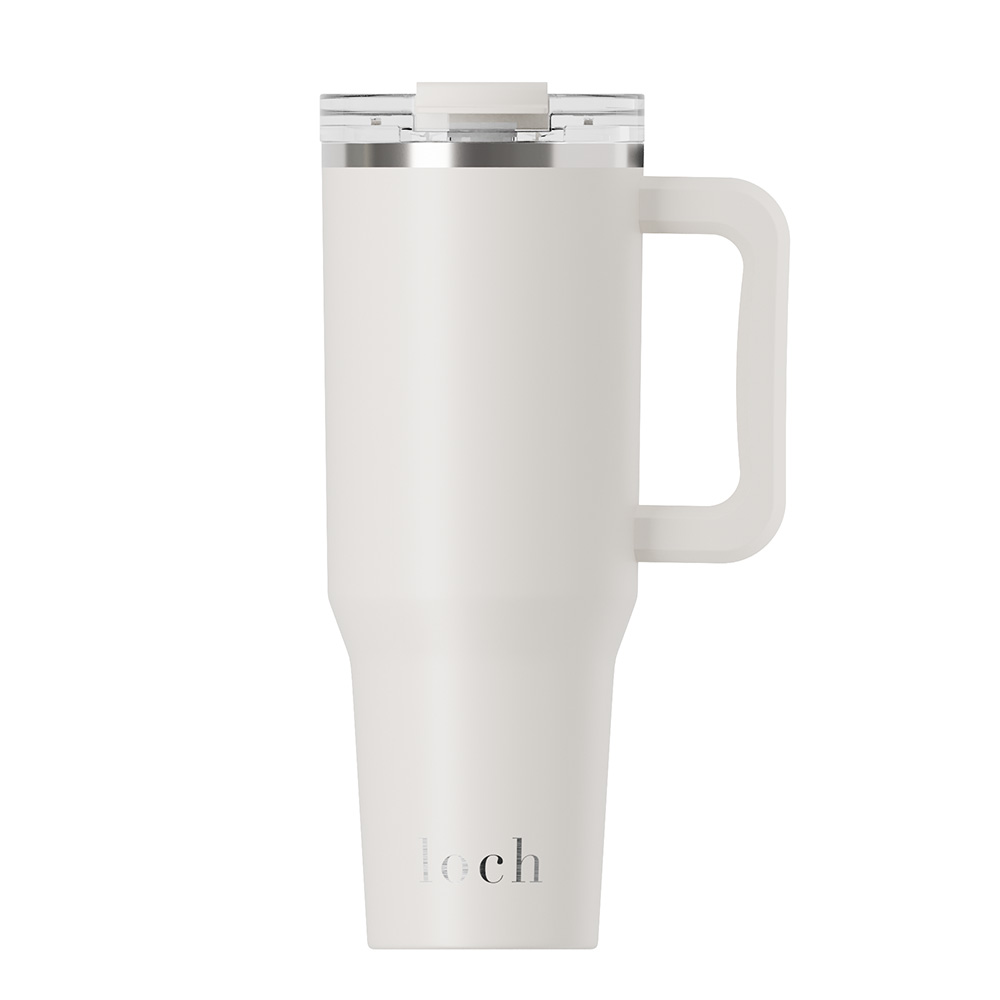 Loch - Ultimate Hydration Stainless Steel Tumbler - Ivory Cream - 1.2 L