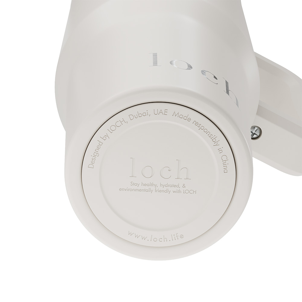 Loch - Ultimate Hydration Stainless Steel Tumbler - Ivory Cream - 1.2 L