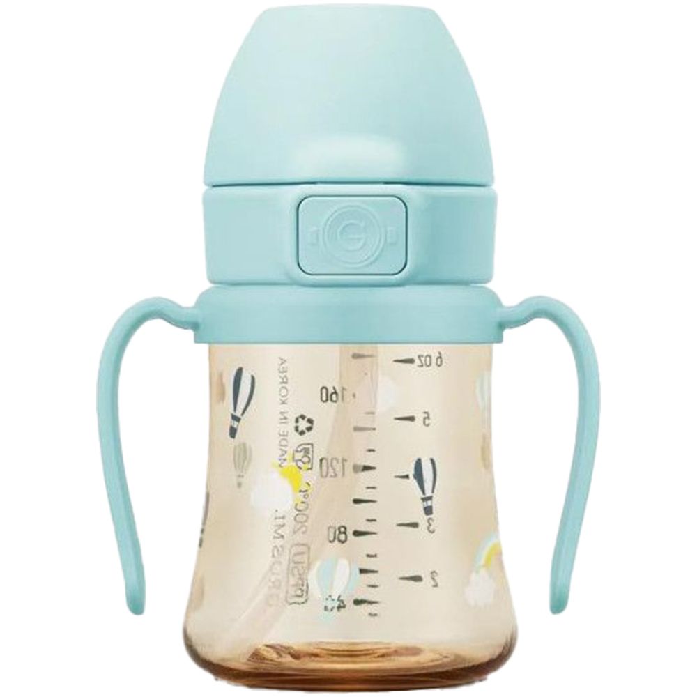 Grosmimi - Flip Top Spill Proof Sippy Cup - Air Balloon