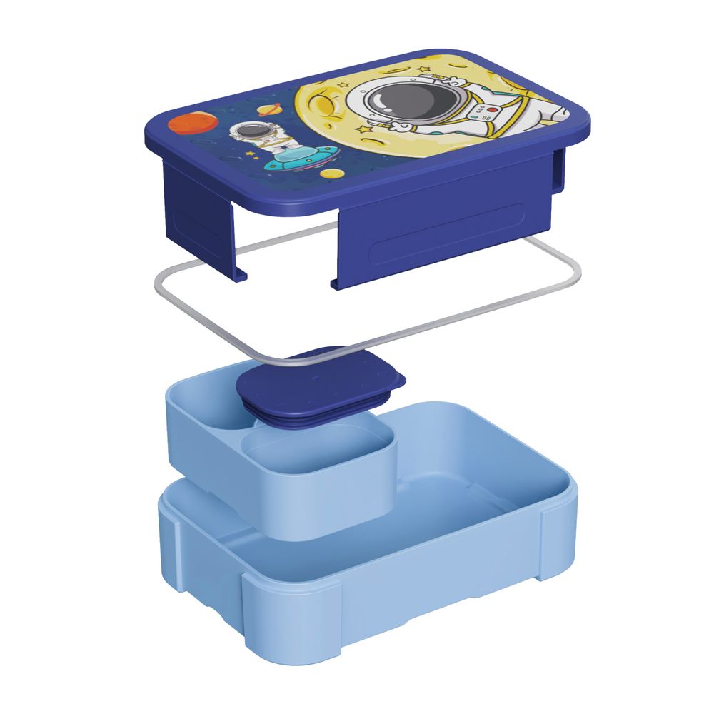 Pearl - Kids Plastic Bento Box - Astronaut - Small