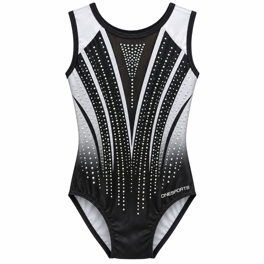 OneSports - Leotard Monarch - Black/White