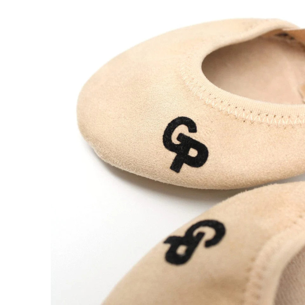 Onesports Girl's GP Flexi Half Ballet Shoes - Beige