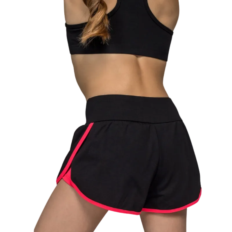 Onesports Girl's Double Layer Fortune Shorts - Black