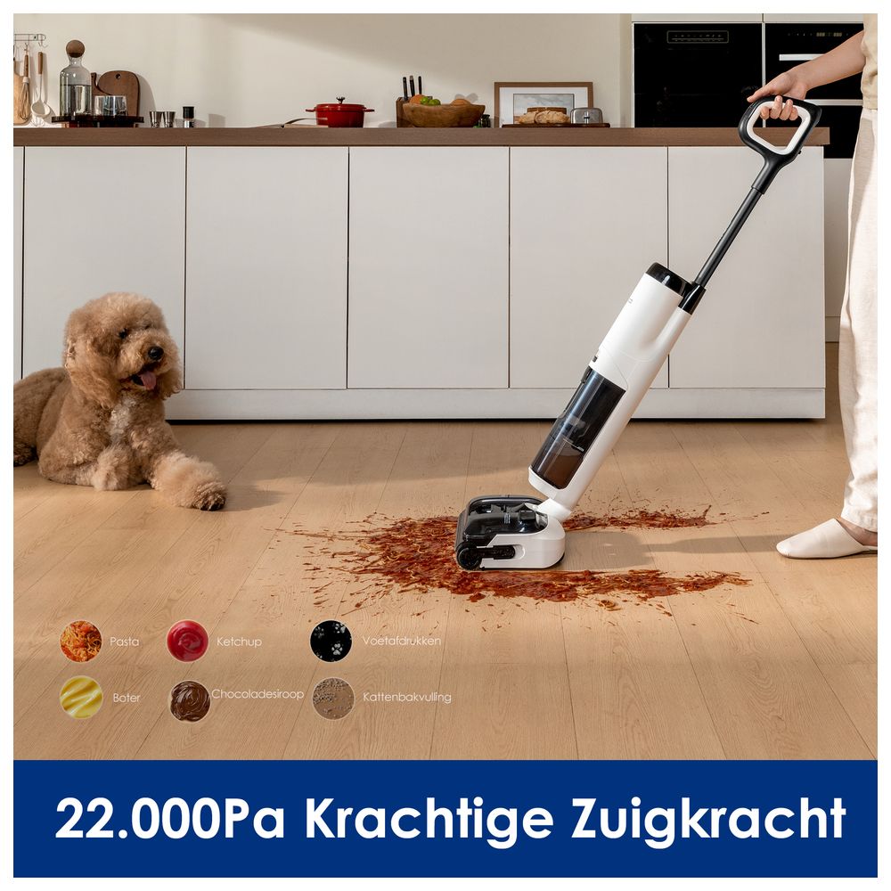 Tineco - Floor One S5 Max Vacuum Cleaner - Black/White
