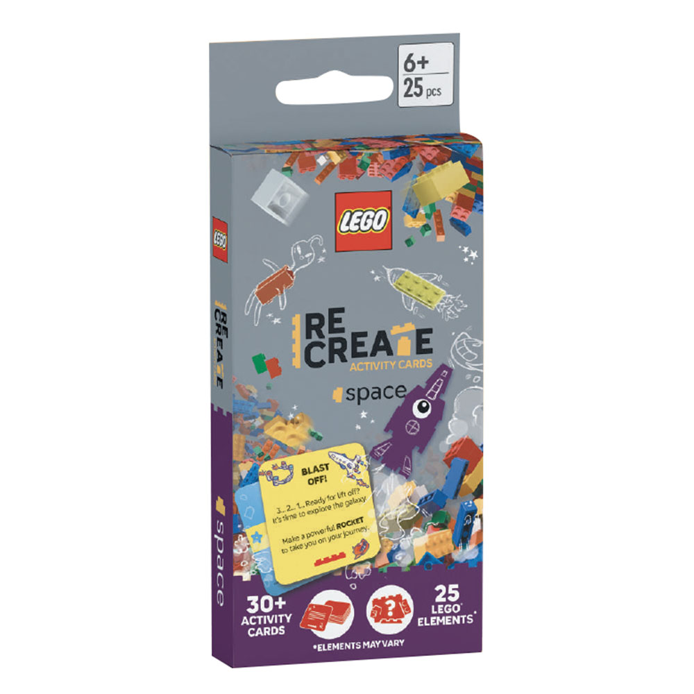 LEGO Books - Re-Create Activity Cards - Space - 25 Pcs