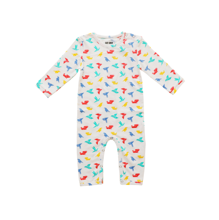 Ola Otter Gummy Birds Sleepsuit