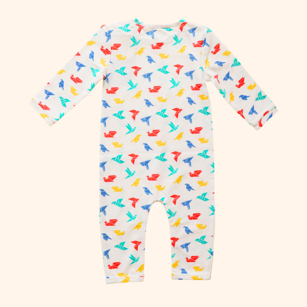 Ola Otter Gummy Birds Sleepsuit
