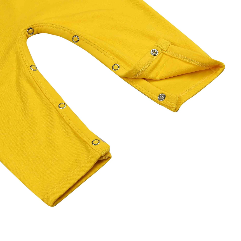 Ola Otter Sleepsuit Without Footsie Dandelion - Yellow