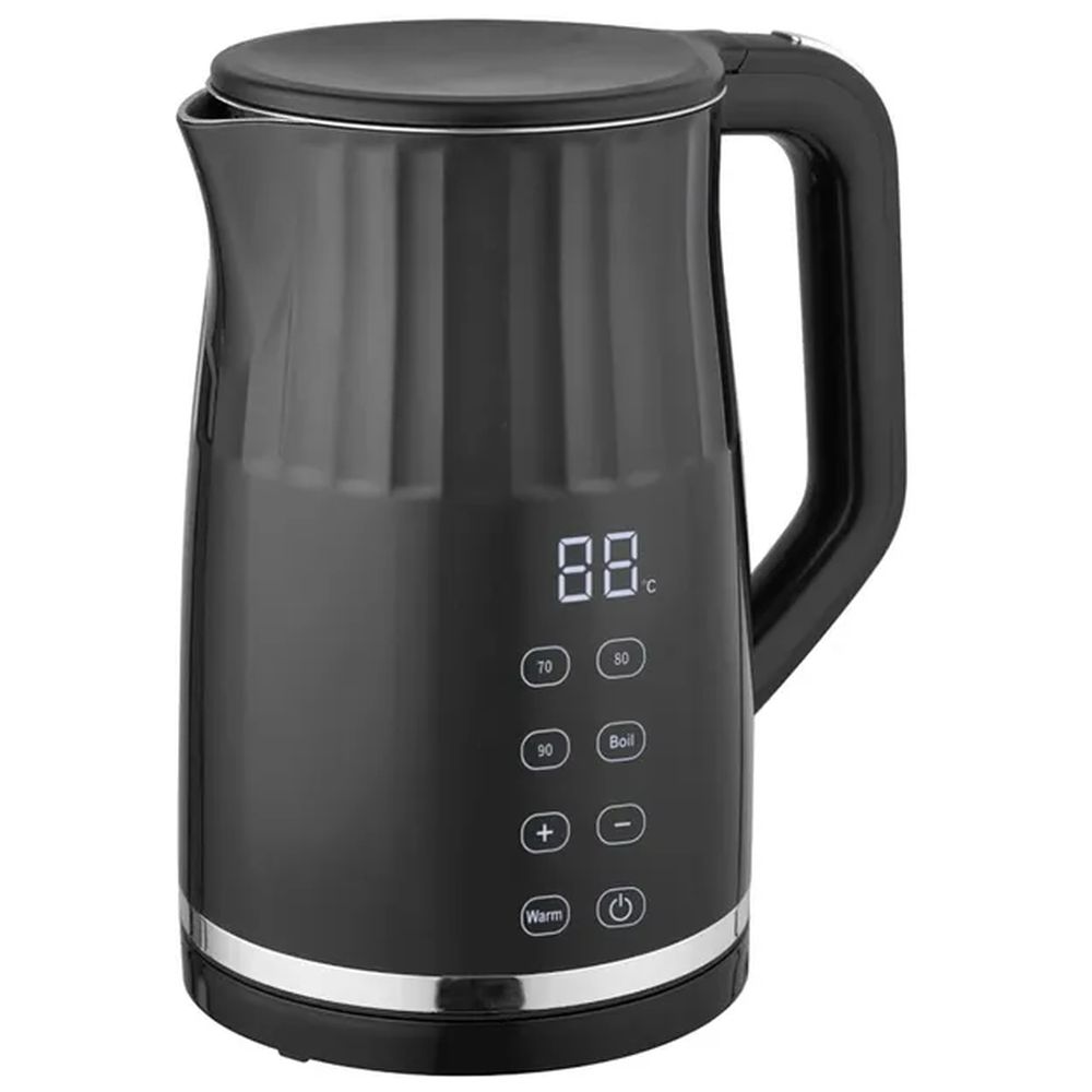 Koolen Electric Digital Glass Kettle - Black - 1.7 L - 2200 W