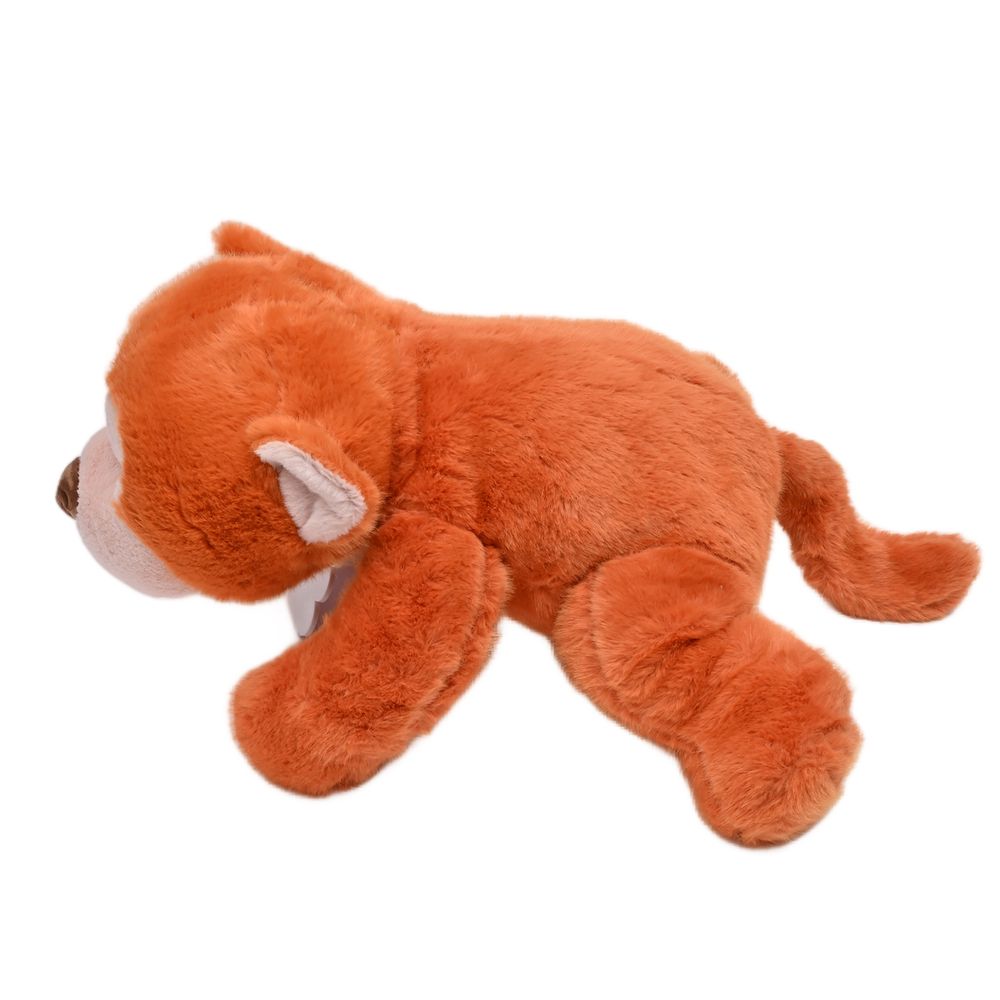 Toto Toys - Plush Soft Toy-Lying Monkey 45 Cm - Brown