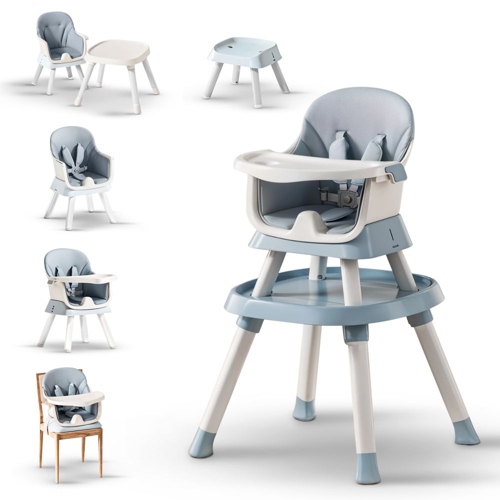 Baybee 6 In 1 Convertible Baby High Chair