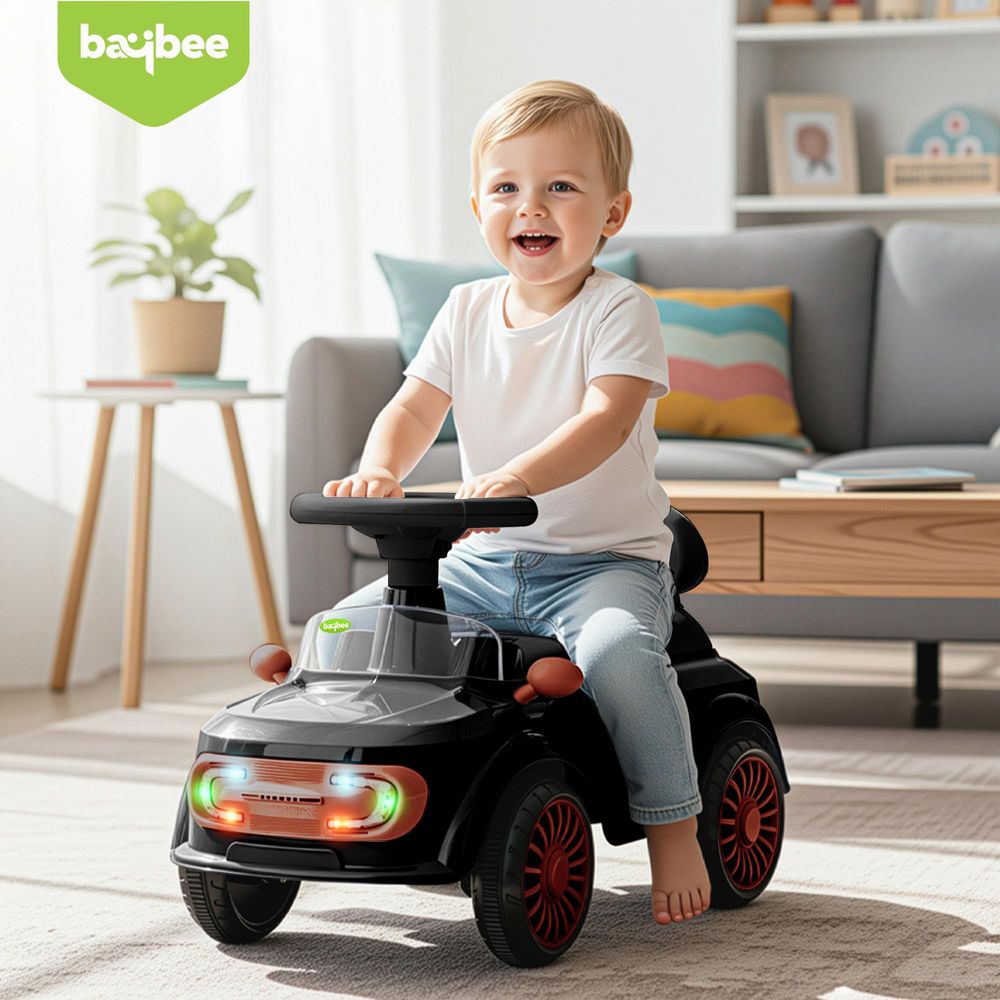 Baybee - Streak Ride-On Push Car - Multicolor