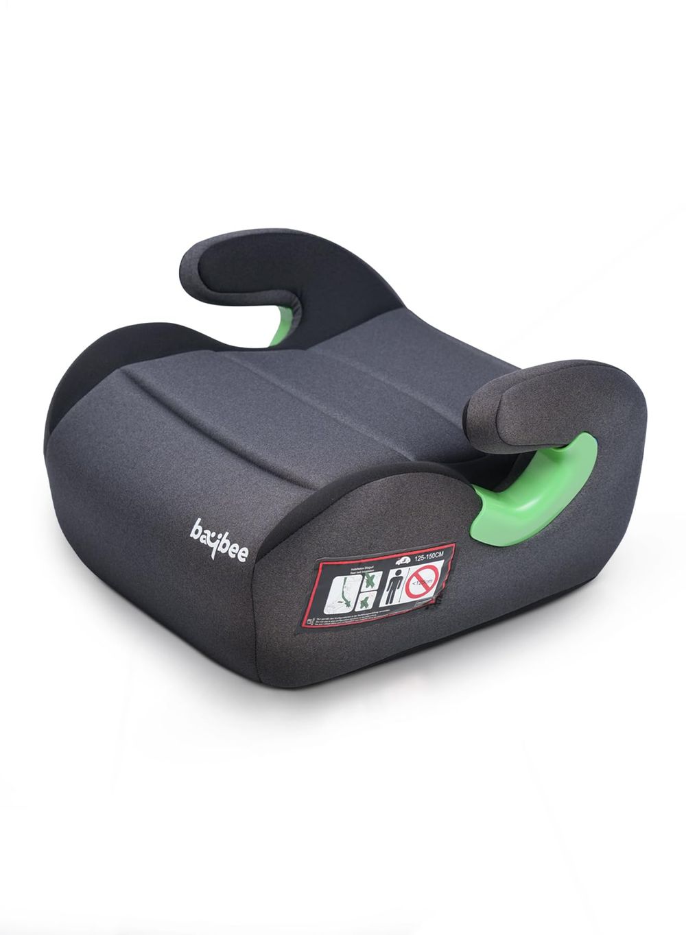 Baybee - Baby Booster Car Seat Without Isofix - Black