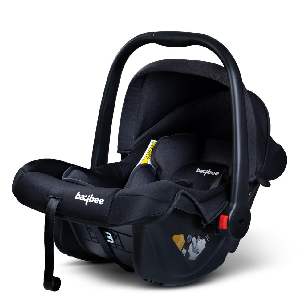 Baybee - 3-In-1 Baby Carry Cot - Black