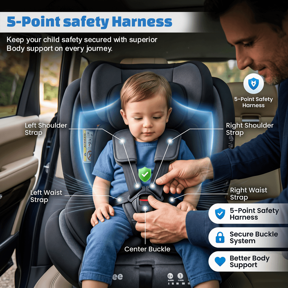 Baybee - Convertible Children's Car Seat