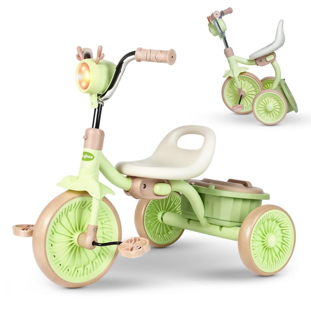 Baybee - Triky Foldable Tricycle - Green